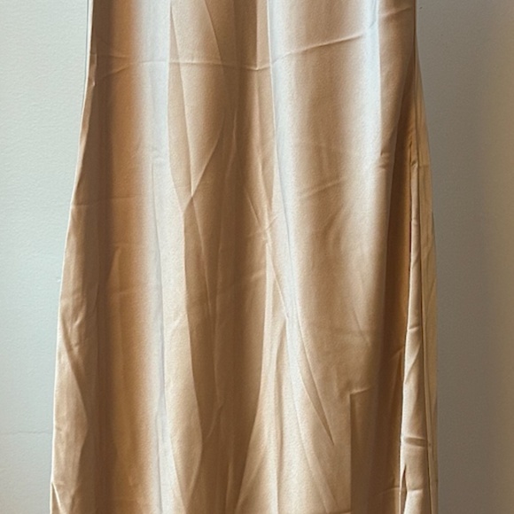 NWT - Lattelier Slip Cami Midi Dress, Colour Light Camel, Size XS - Picture 2 of 10